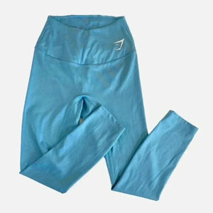 Gymshark Blue Workout Athletic Leggings Women's Size XS NWOT